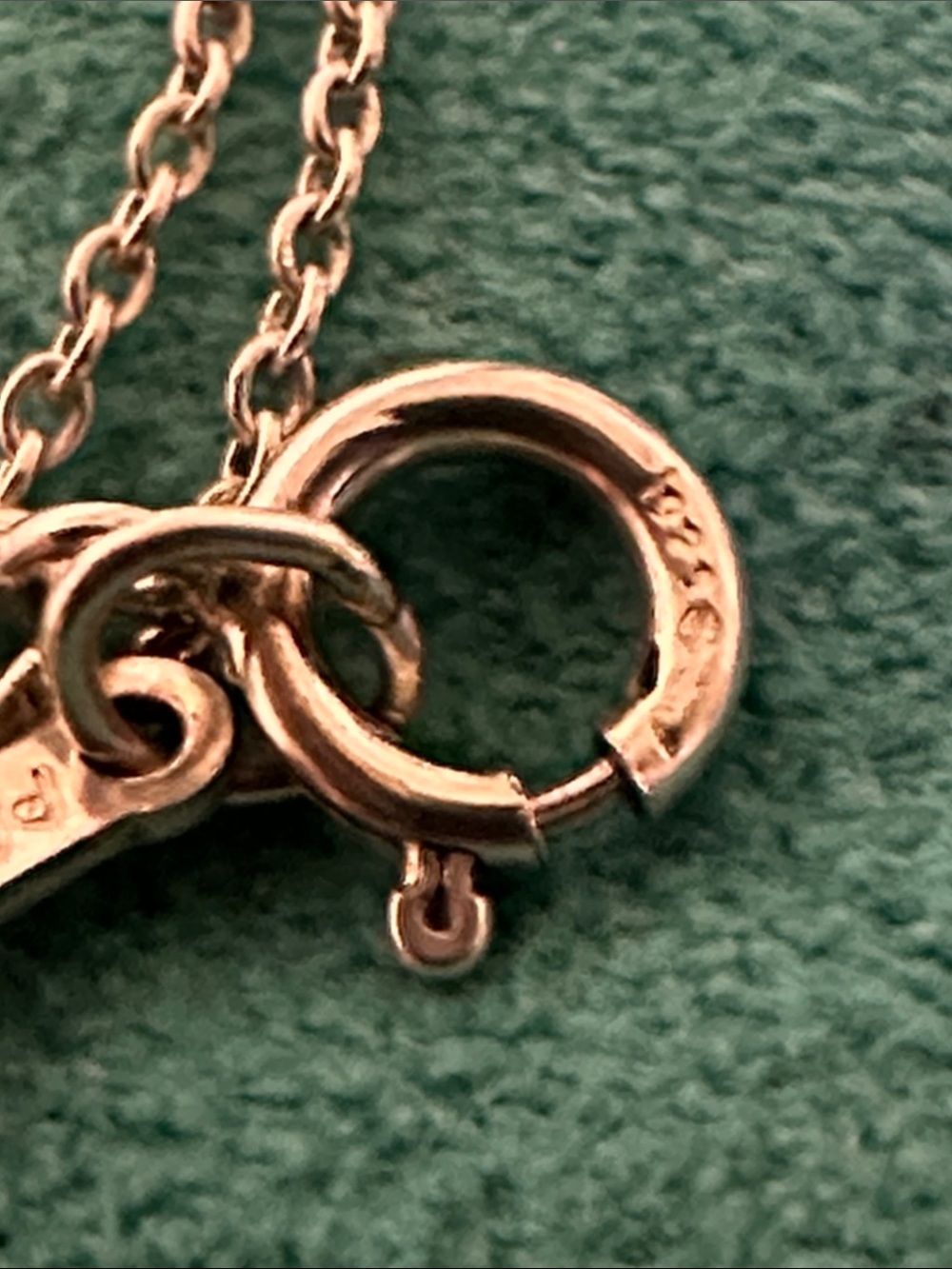 Tiffany & Co. Silver 925 Bean Necklace - Picture 6 of 10